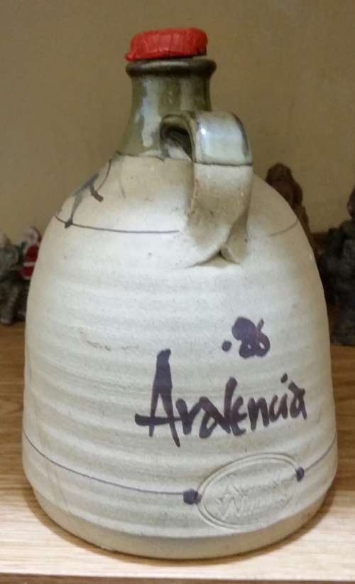 Berg-en-Dal. Vintage Clay Bottle.