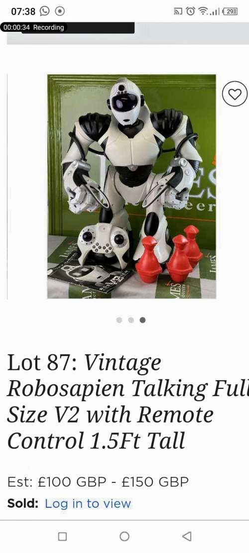 Remote Controlled Robot Toy