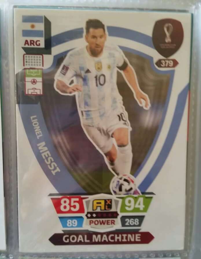 L. MESSI Goal Machine Trading Card