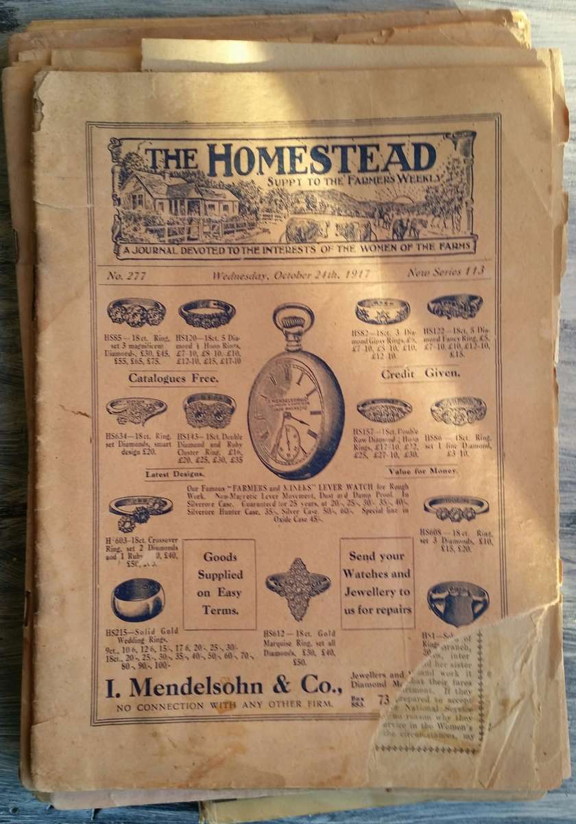 VINTAGE MAGAZINE LOT 1917 TO 1934