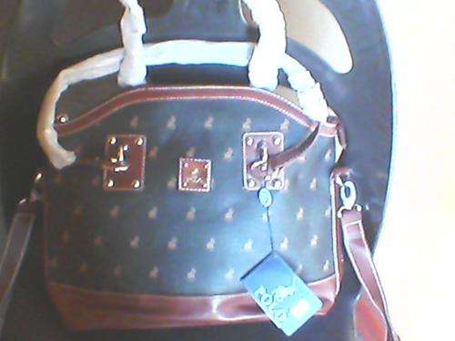 Stylish Black  POLO handbag plus free matching LV purse