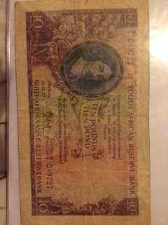 10 pound 1952 , 1st year issue