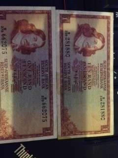 SOUTH AFRICAN R1 NOT