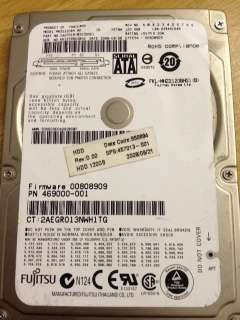 FUJITSU 120 GIG HARD DRIVE