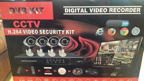 4CH full D1 H.264 DVR Security System