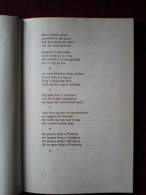 Klawerjas deur Jan Alleman. H/O  1st 1986