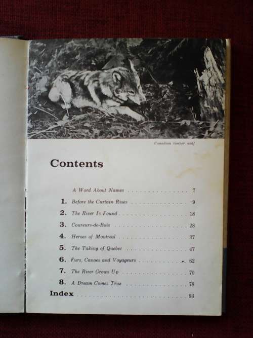 The St. Lawrence by Anne Terry White. H/C  1972