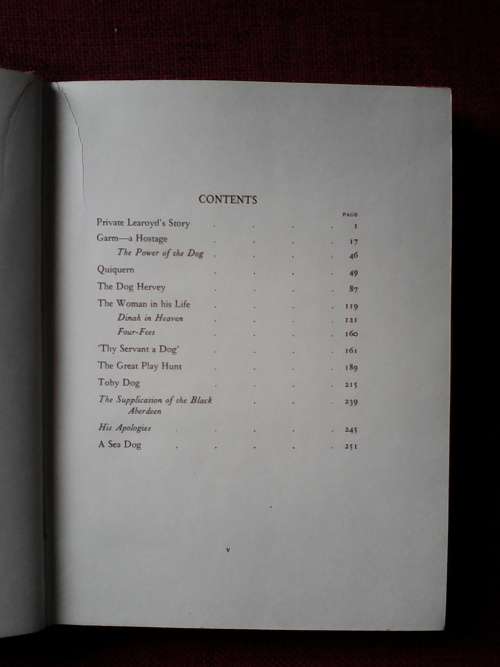 Collected Dog Stories by Rudyard Kipling. H/C. 278 pp. rep 1935