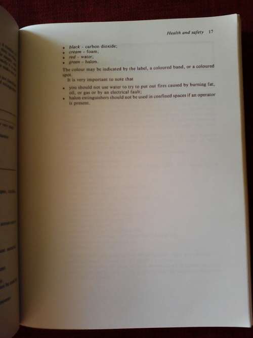 Principles of Catering by M Colleer & C Sussams. Large format. S/C. 352 pp.