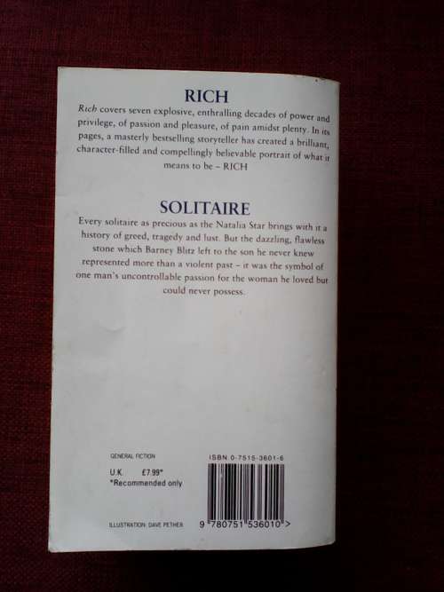 Graham Masterton Omnibus  Rich Solitair  S/C. 1226 pp. 2004