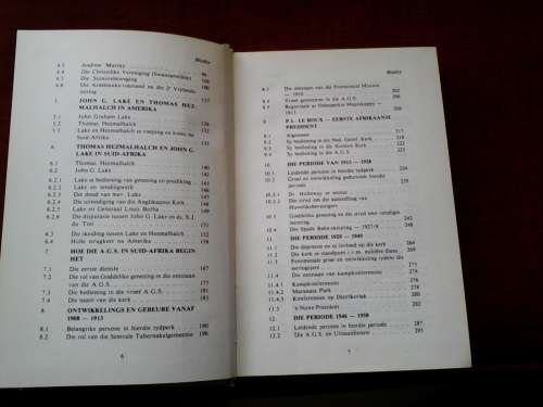 Geloofsgeskiedenis van die Apostoliese Geloofsending deur dr Isak Burger. H/B. 460 pp.