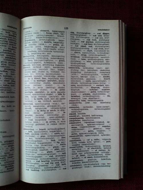 Engels-Afrikaanse Tegniese Woordeboek, dr HJ Terblanche. H/B. 639 pp.