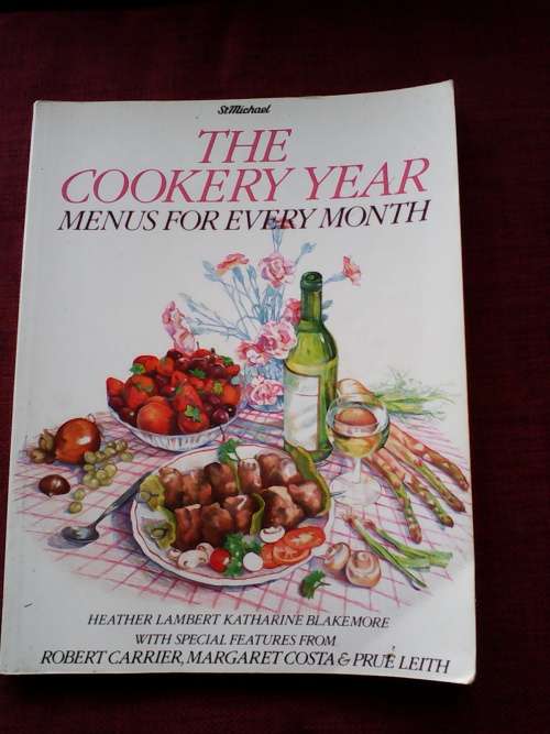 The Cookery Year, Menus for Every Month by H Lambert & K Blakemore. 1983. S/C. Large format. 144 pp.