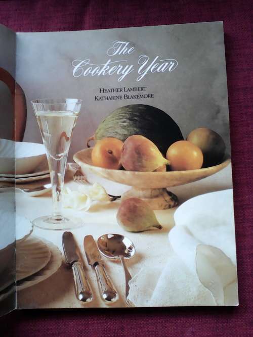 The Cookery Year, Menus for Every Month by H Lambert & K Blakemore. 1983. S/C. Large format. 144 pp.