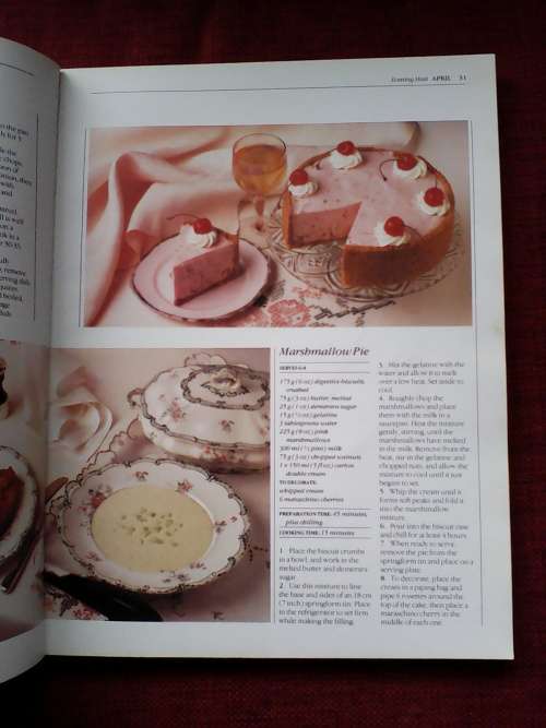 The Cookery Year, Menus for Every Month by H Lambert & K Blakemore. 1983. S/C. Large format. 144 pp.