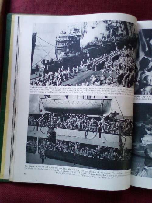 Springbok Record, compiled and edited by Harry Klein. 1st 1946. Large format hardcover. 304 pp.