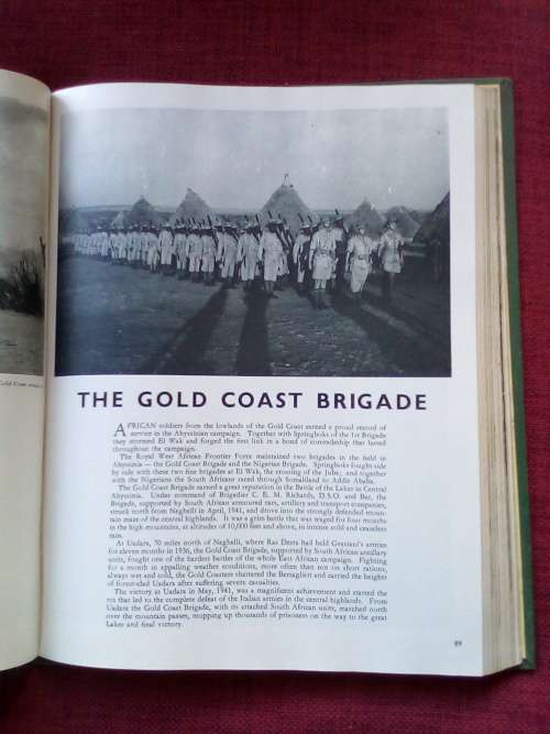 Springbok Record, compiled and edited by Harry Klein. 1st 1946. Large format hardcover. 304 pp.