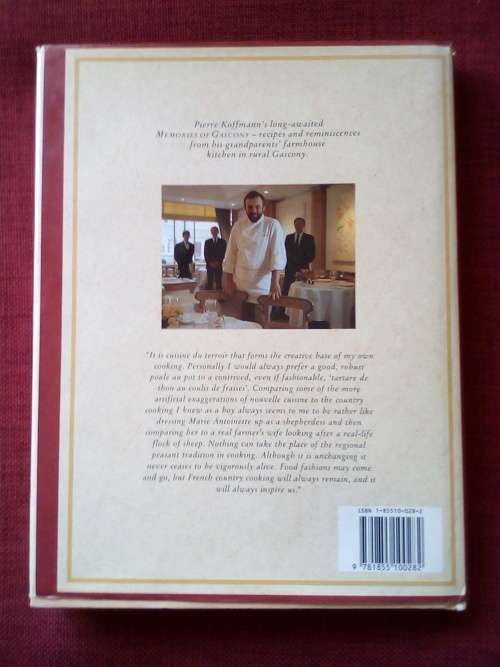 Memories of Cascony by Pierre Koffmann and Timothy Shaw. 1st 1990. H/C with jacket. Large. 256 pp.