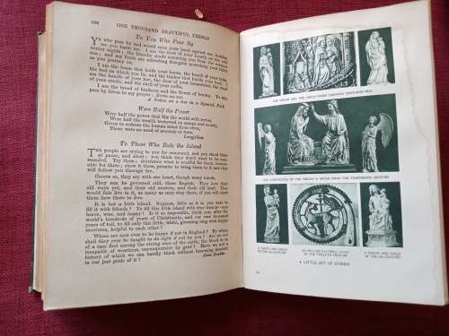 One Thousand Beautiful Things Chosen from the Life and Literature of the World by Arthur Mee.
