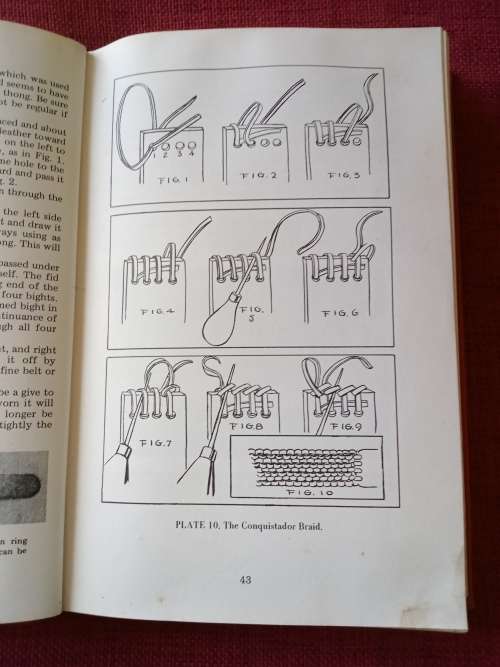 Encyclopedia of Rawhide and Leather Braiding by Bruce Grant. 1st 1972. H/C. 528 pp.