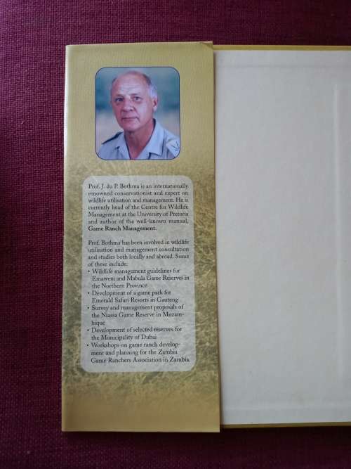 Larger Carnivores of the African Savannas by Bothma and Walker. 1st 1999. H/C with jacket. 277 pp.