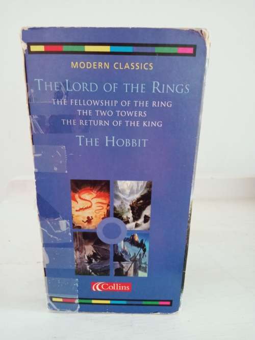 The Lord of the Rings & The Hobbit by JRR Tolkien - Boxed Set of Four Books. 2001. Paperbacks.