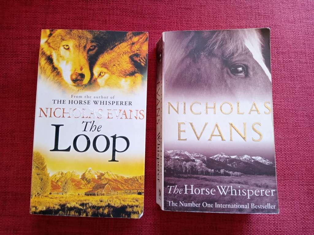 The Horse Whisperer PLUS the Loop by Nicholas Evans. Both softcover.