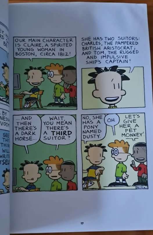 Big Nate revenge of the cream puffs by Lincoln Peice, graphic comic cartoon book strip novel kids