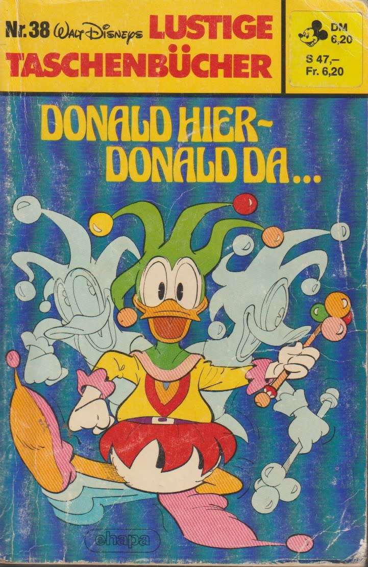 Donald Hier Donald De.. 1982 Walt disney comic book in German Donald Duck