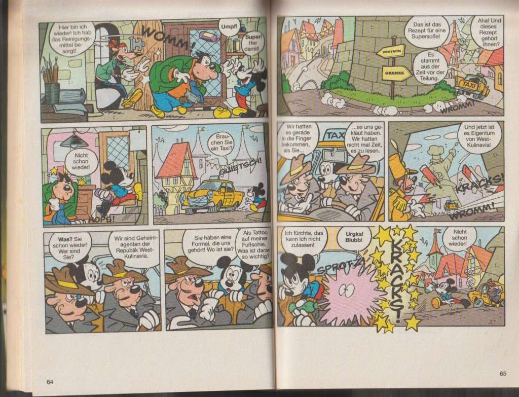 Walt disney Lustiges Taschenbuch - Die unverbesserlichen cartoon comic book in German