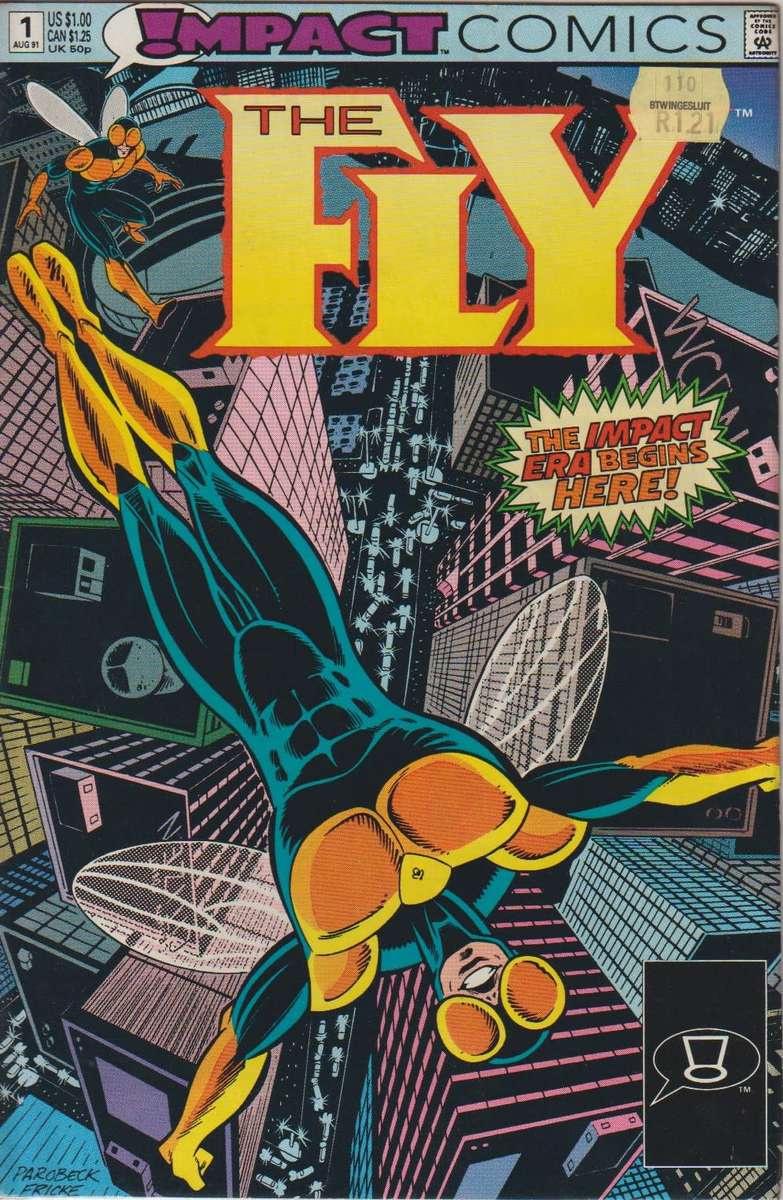Imapct Comics Fly (1991 Impact/DC) #1 comic books  rare old vintage collectable