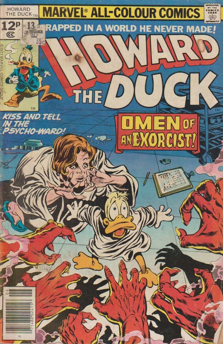 Marvel comics Howard the Duck (1976 1st Series) #13  vintage rare collectable