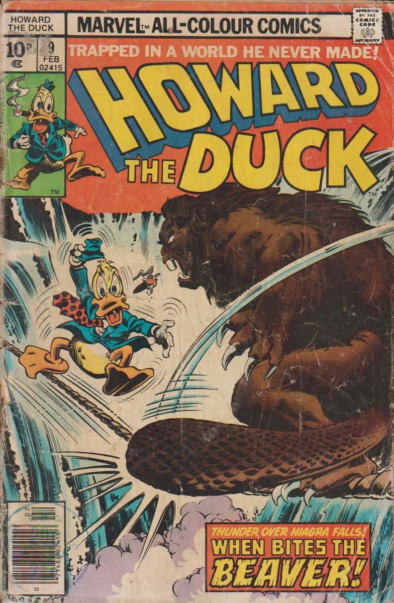 Marvel Comics Howard the Duck (1976 1st Series) #9 vintage rare collectable