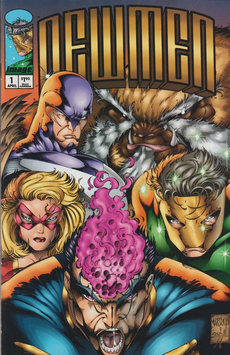 Image comics Newmen (1994) #1 old vintage collectable rare