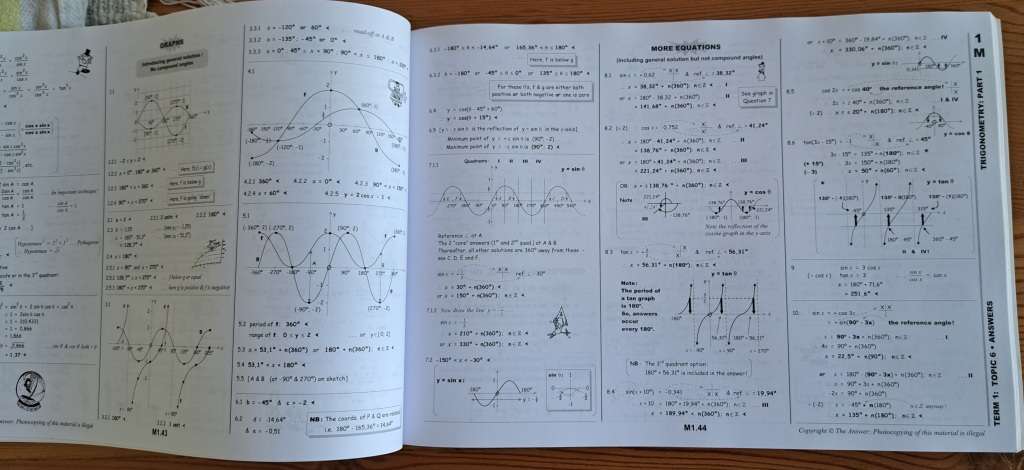 Grade 12 caps school mathematics questions and answers self-help book
