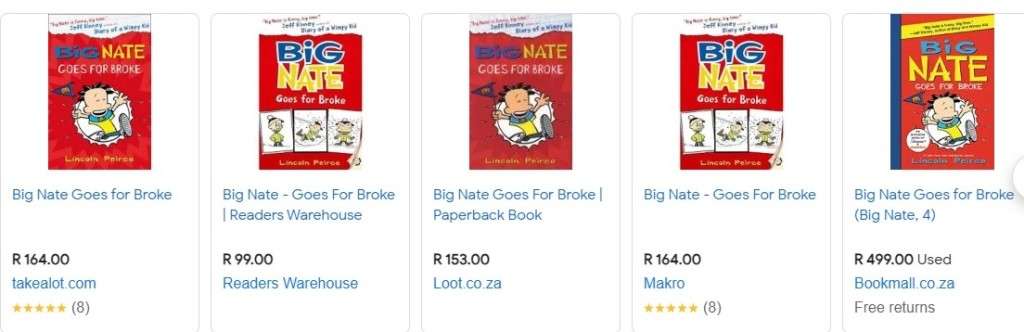 Big Nate goes for broke by Jeff Kinney author of Diary of A wimpy kid teen youngsters reading comedy