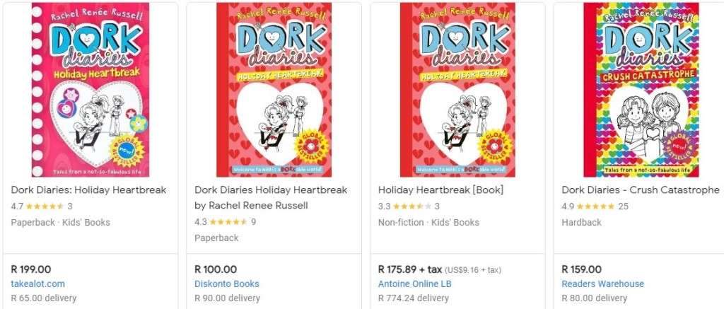 Dork Diaries Holiday Heartbreak paperback book girl teen teenager reading 346 pages