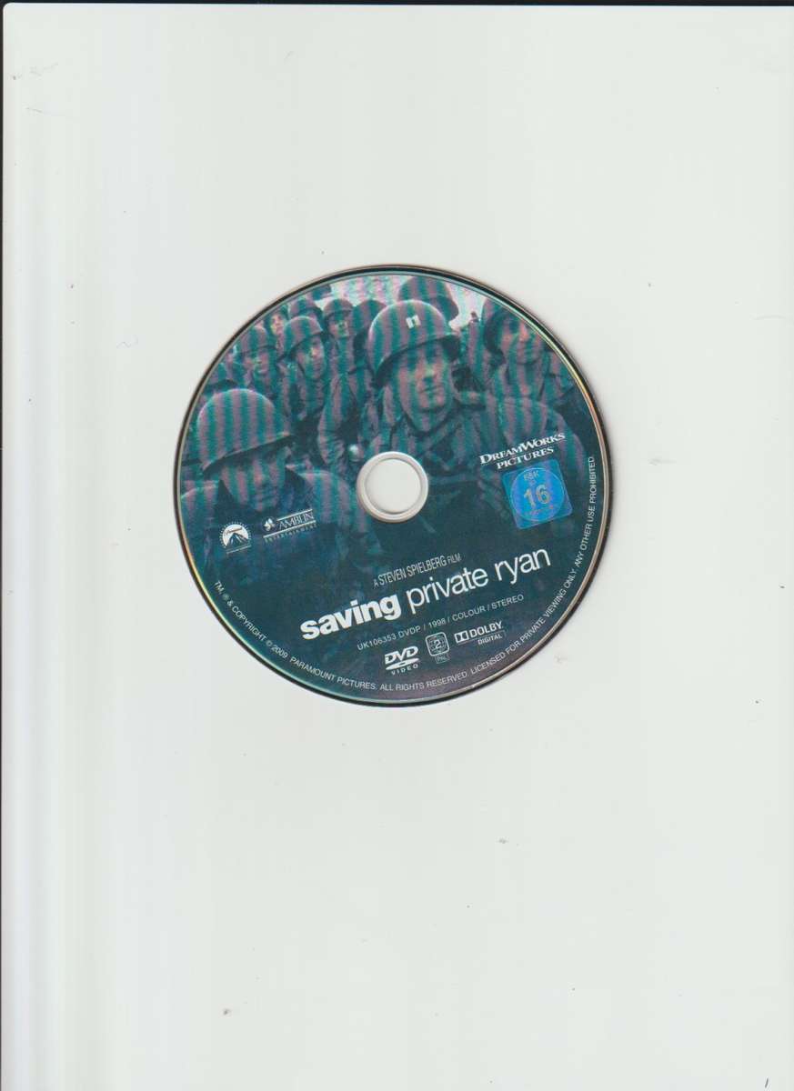 Saving Private Ryan (1998) DVD movie action drama war army collectable recce