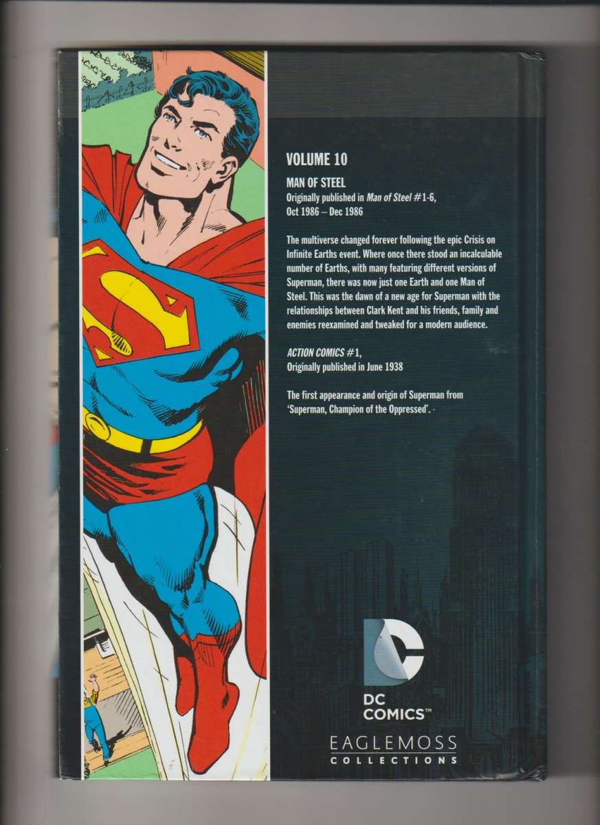 DC Comics Superman Man Of Steel Volume 10 graphic Novel Collection collectable