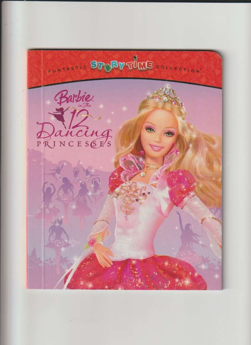 Barbie 12 Dancing Princesses Hard Cover girls story book children