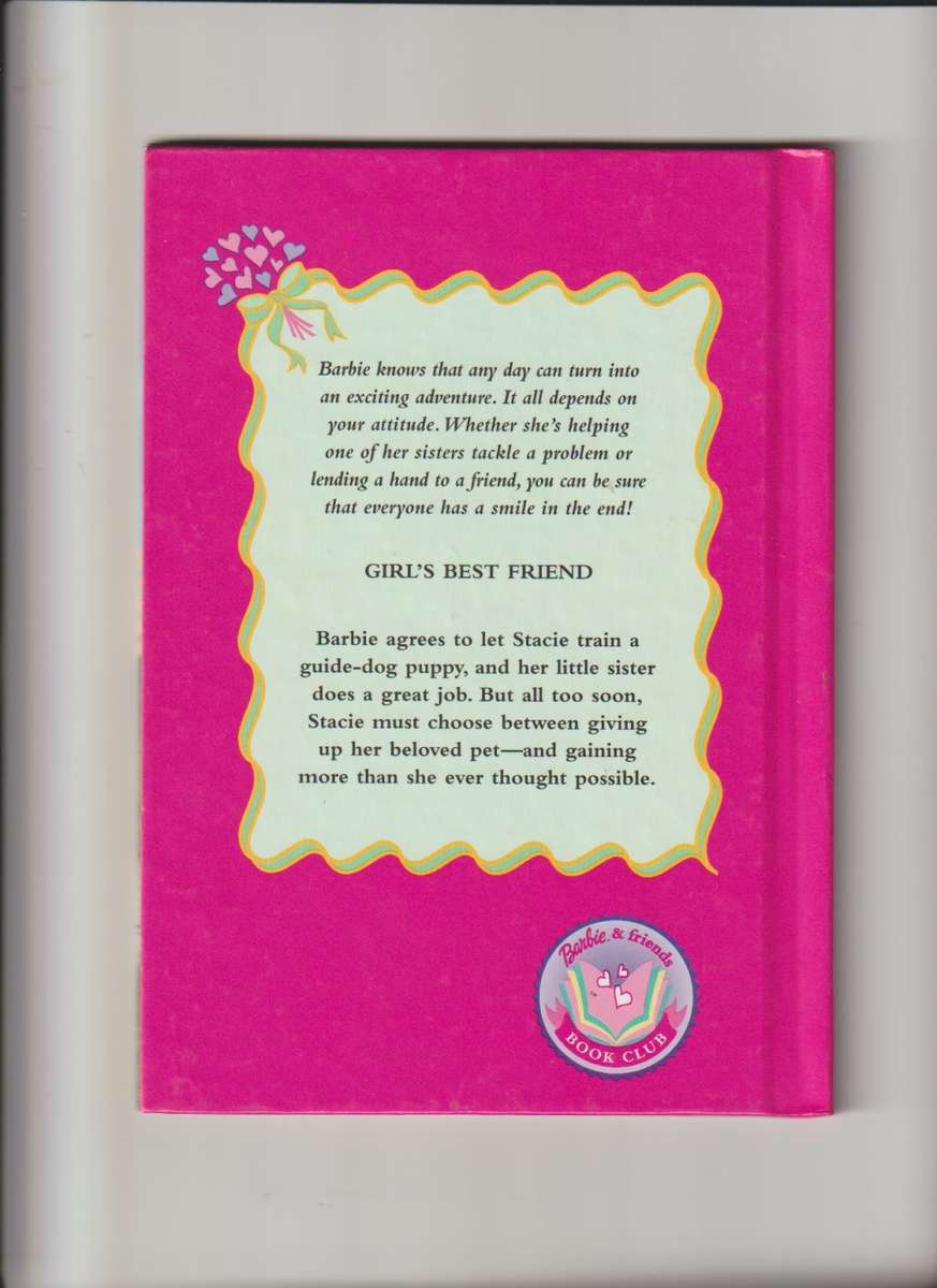 Barbie Girl`s Best Friend girls children`s hard cover story book