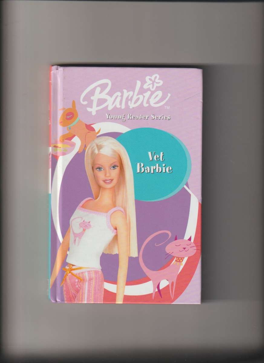 Barbie in Vet Barbie Hard cover book girls children`s classic story book