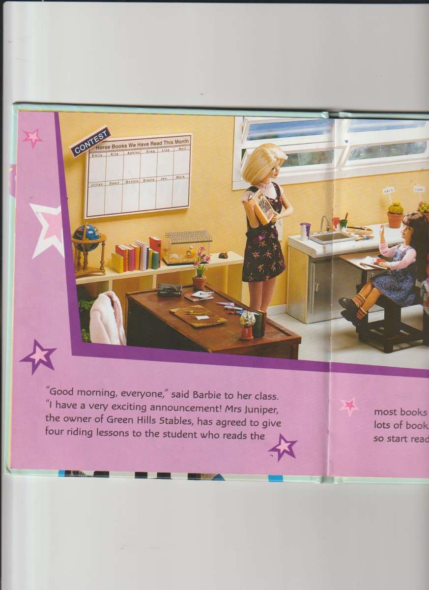 Barbie My Favourite Teacher Hard Cover book girls children`s story book