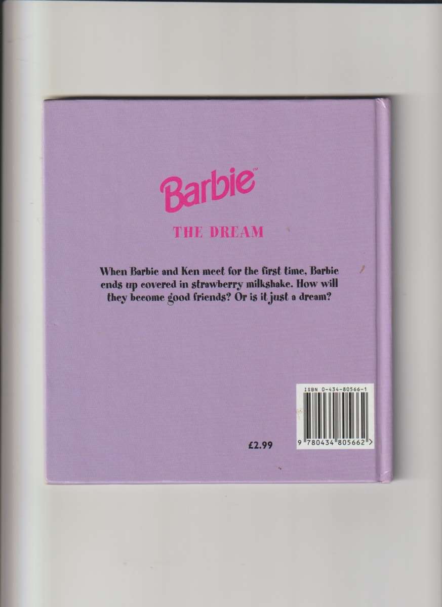 Barbie The Dream Hard Cover book girls story book