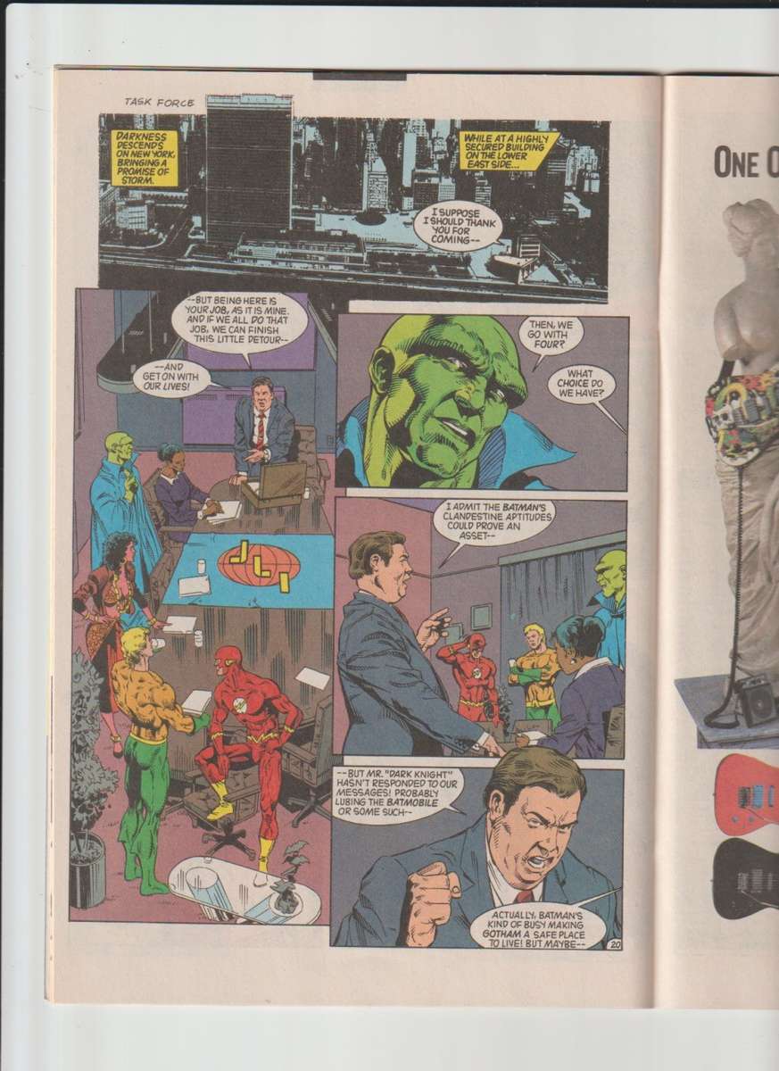 DC comic books Justice League Task Force (1994) #1 rare old vintage collectable