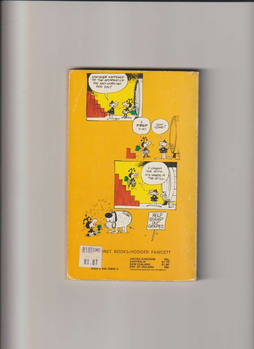 The Wizard Of ID Help Stamp Out Grapes By Brant Parker (1979) cartoon comic book rare old vintage