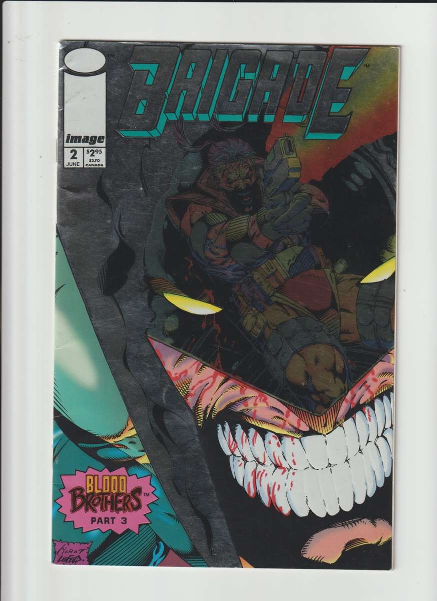 Image comics Brigade (1993 2nd Series) #2 rare old vintage collectable