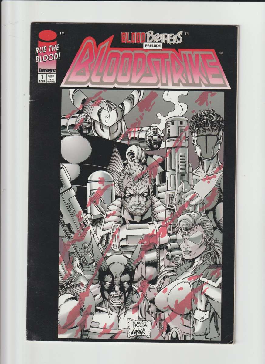 Image comics Bloodstrike (1993) #1 old rare vintage collectable