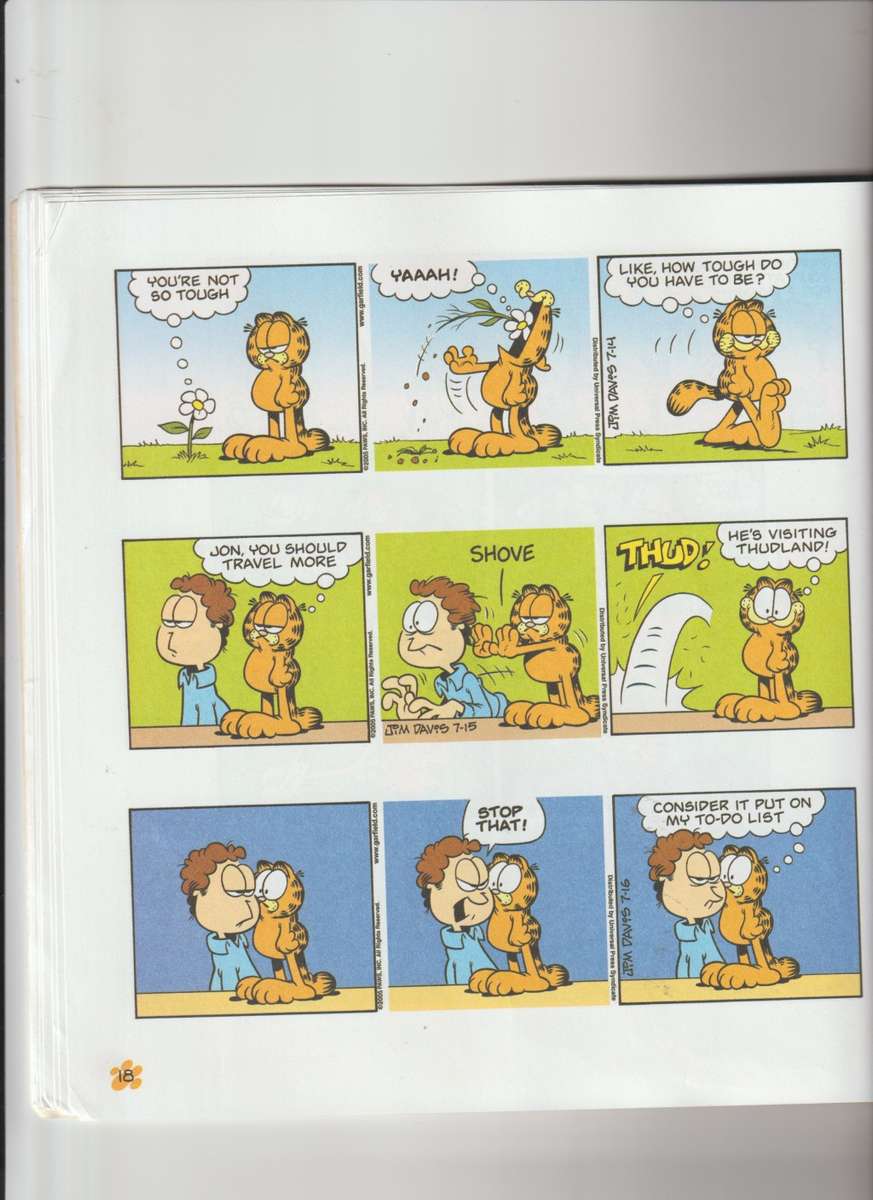 Garfield Gets His Just Desserts By Jim Davis His 47th Book classic cartoon comic book