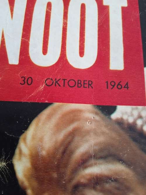 Huisgenoot 30 Oktober 1964 tydskrift
